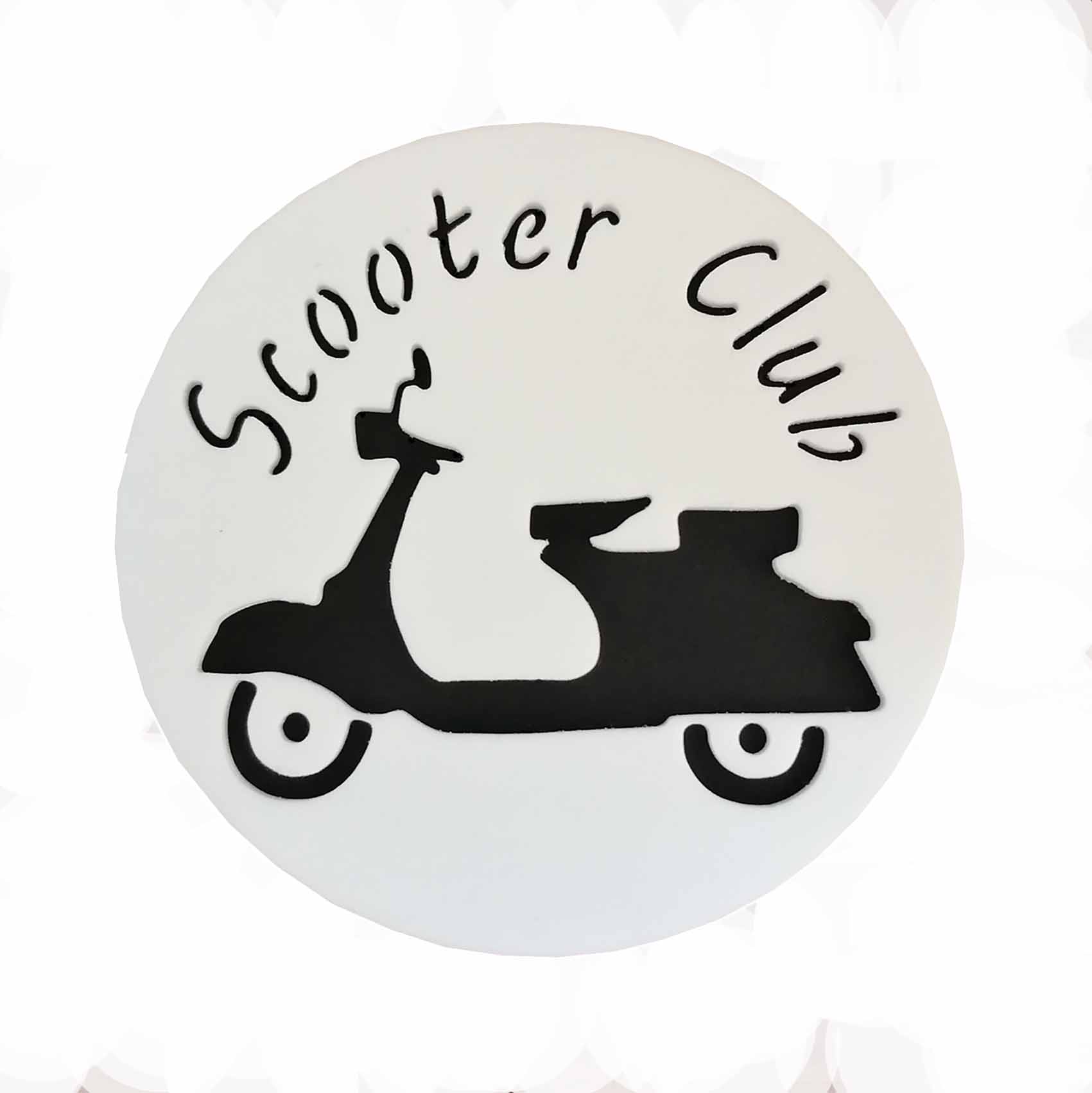 Scooter Club Coaster